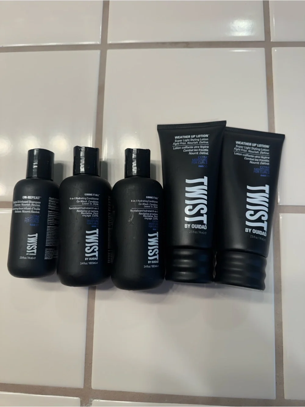 Twist by Ouidad Black Hair Care Set - Travel Sizes